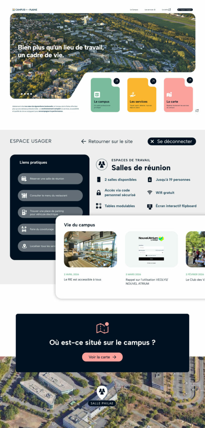 Site Campus de la Plaine
